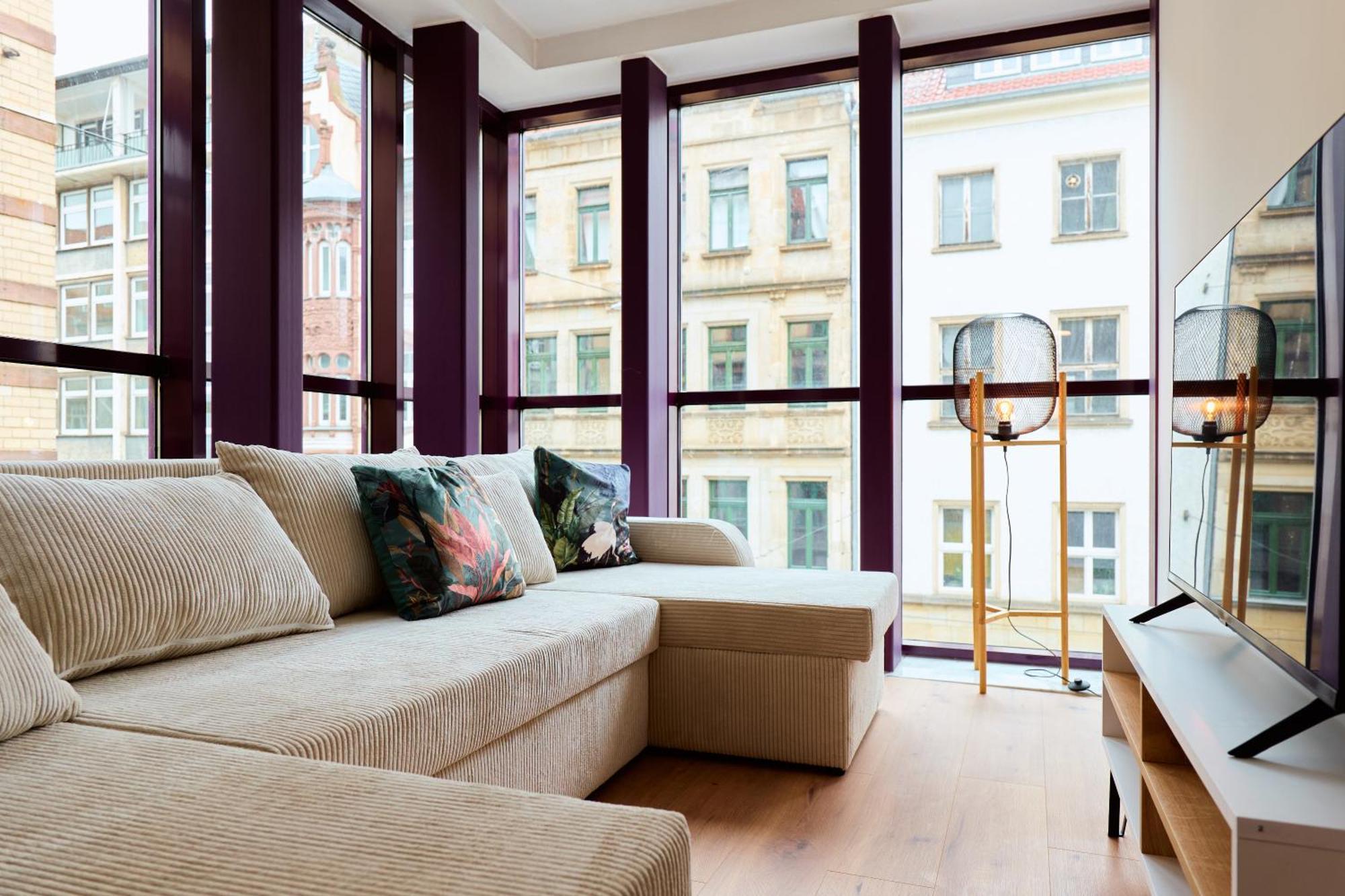 Stylisches Apartment I Fahrstuhl I Bahnhofsnah Erfurt Exterior photo